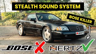 Full SL600 Sound System Remake With a 10quot Sub  Sound Test [upl. by Ynaffi]