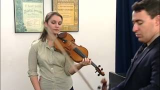 Masterclass Bach  Adagio and Fugue from Sonata No 1 for Solo Violin [upl. by Ardnaeed]