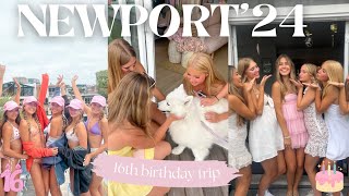 NEWPORT 24 16th birthday weekend 🧁🎀 [upl. by Lounge674]