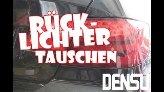 Rücklichter tauschen LED BMW E92 Smoke Black Einbauanleitung DENSU [upl. by Ute]