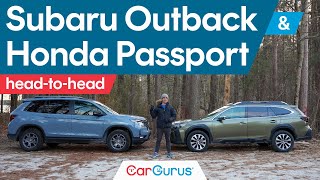 2024 Subaru Outback vs 2024 Honda Passport [upl. by Alburga]