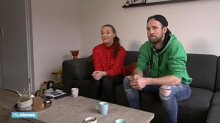 Bram en Kaylee huren huis dat ze straks gaan kopen Ideaal dat we er al in zitten  RTL NIEUWS [upl. by Maxi]