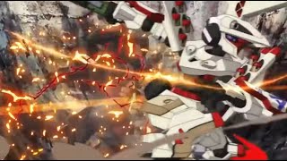 Dot Phasor VS Gruxeon Overload Awakening  Danball Senki Wars [upl. by Skiest254]