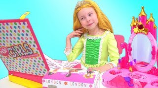 Alice Pretend Play in house for Princesses [upl. by Aulea]