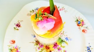 How to Make and Decorate Chirashi Sushi  Clear Cup ちらし寿司の作り方 [upl. by Fineberg]