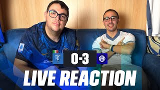 LIVE REACTION SERIE A  EmpoliInter 03 InterPerSempre [upl. by Ainuj]