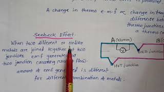 Thermoelectric thermometer [upl. by Elockcin]