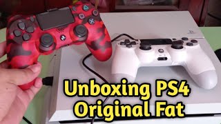 Unboxing PS4 Original FAT [upl. by Natehc]