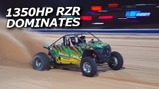 2JZ RZR dominates Little Sahara wheelies Sand X racing [upl. by Montagna]