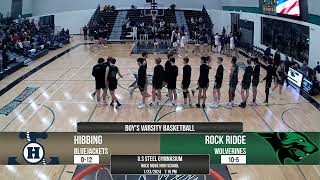 RRHS Varsity Boys Basketball VS Hibbing [upl. by Hamforrd]