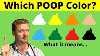 Your POOP is What Color What Poop Color Means 2024 [upl. by Aysan]