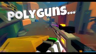 The Legendary ROBLOX FPS That Was Forgotten Polyguns [upl. by Eadrahc]