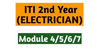 ITI 2nd year ELECTRICIAN I Global Boards I iti itijobs globaliti I Global iti [upl. by Idola861]