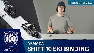 Armada Shift 10 Quickfire Review  Ski Touring Binding [upl. by Lody868]