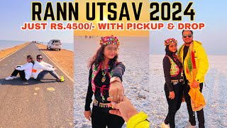 Rann Utsav  Rann Of Kutch 2024  Rann Utsav Budgeted Trip  White Rann Festival Gujarat  Dhordo [upl. by Ck]