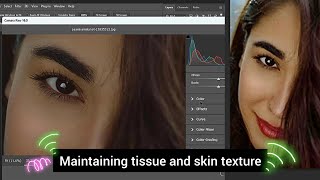 Specialized and professional retouching✍️Maintaining natural skin texturePhotoshop [upl. by Azial]