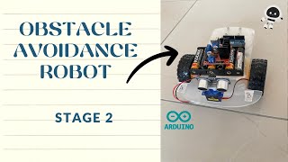 Obstacle Avoidance Robot Stage2 [upl. by Faunie]