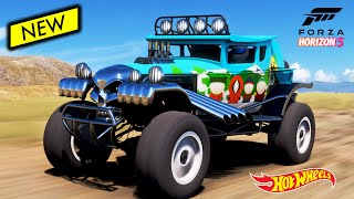 The NEW Hot Wheels Baja Bone Shaker Review amp Tune Code in Forza Horizon 5  Customization [upl. by Psyche]