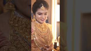 South Indian Bridal Makeup  Vikas Vks Makeup Artist Kerala shorts makeup vikasvksmakeupartist [upl. by Aiouqahs]