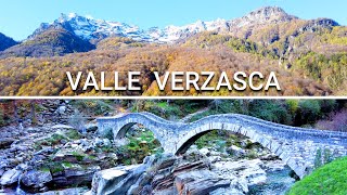 Wandern im Verzasca Tal Valle Verzasca  Sentiero Verzasca im Tessin Schweiz [upl. by Salangia901]