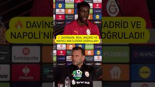 🔥 Davinson Sanchez Real Madrid ve Napoli’nin ilgisini doğruladı [upl. by Holmun]