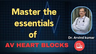 Basics of AV blocks  ECG concepts [upl. by Dorrie]