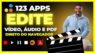 Plataforma Online 123 Apps um Recurso Incrível para Editar Vídeo Áudio e PDF Online [upl. by Ileana]