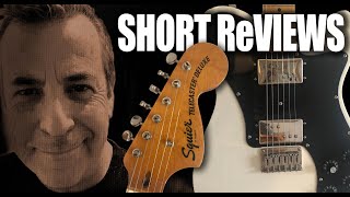 Classic Vibe 70s Telecaster Deluxe  SHORT ReVIEW [upl. by Sonitnatsnok]