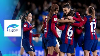 HIGHLIGHTS  Barcelona vs Levante Las Planas Liga F 202324 Matchday 13 [upl. by Clyde]