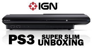 PS3 Super Slim Unboxing [upl. by Rinee759]