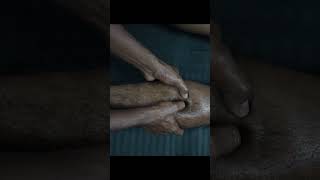 ASMR Foot Massage  ASMR Calf Massage shorts [upl. by Sesom]