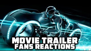 Movie Trailer Fans Reactions to TRON 2010 [upl. by Anders110]