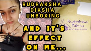 Rudraksha Diksha Unboxing its effect on me  SadhguruIsha Foundation [upl. by Yesor518]