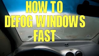 How to Defog Car Windows Fast [upl. by Brunn]