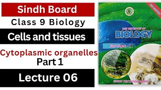 cytoplasmic organelles  cells and tissues  class 09 biology Sindh board new book [upl. by Misti784]