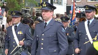 Vrijheidsdefile veteranendag op 5 mei 2024 Wageningen [upl. by Rema]