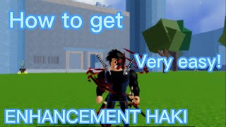 How to get ENHANCEMENT HAKI in blox fruits [upl. by Sivrad13]