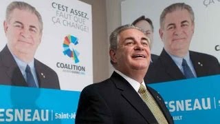 Jacques Duchesneau CAQ corruptionfighter wins in St Jérôme [upl. by Salvidor]