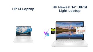 🔥 HP 14 Laptop vs HP Newest 14quot Ultral Light Laptop 🆚💻 Which One Should You Buy 💥 [upl. by Gainor]