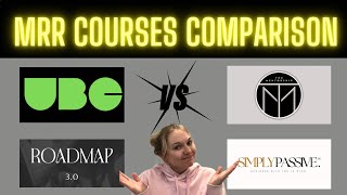 MRR courses comparison REVIEW Roadmap vs UBC vs Simply Passive vs DWA vs LEPO vs The Mentorship [upl. by Allesiram]