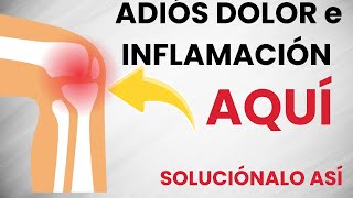 🦵 Si tienes DOLOR INFLAMACIÓN y líquido en la RODILLA haz esta RUTINA y este MASAJE [upl. by Darach]