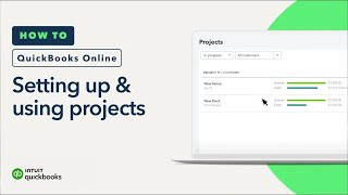 How to set up and use projects in QuickBooks Online [upl. by Bordie]