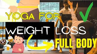 Fat Loss Hatha Yoga Session  Intermediate Session  Yoga  Yoga For Fat Loss  Vlog [upl. by Haze655]