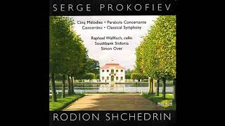 Shchedrin Rodion  Parabola concertante per violoncello solo orchestra darchi e timpani  2001 [upl. by Htennek]