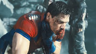 The Suicide Squad  Bloodsport vs Peacemaker Fight Scene  Movie CLIP 4K [upl. by Alaj]