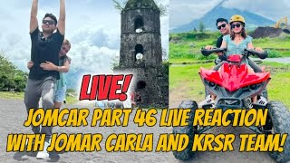 JOMCAR PART 46 LIVE REACTION WITH JOMAR CARLA AND KRSR TODO KILIGAN AT HIYAWAN NA ITO kalingaprab [upl. by Peder302]