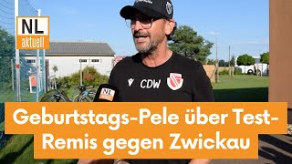 FC Energie Cottbus  Pele Wollitz hat Geburtstag Statement zu Zwickautest [upl. by Omle314]