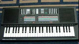 Yamaha PSS470 Keyboard [upl. by Ahsitul140]