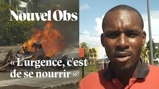 Colère contre la vie chère en Martinique  les tensions se poursuivent malgré le couvrefeu [upl. by Abbott]