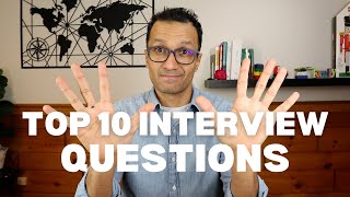 Top 10 Interview Questions amp How to Answer Them [upl. by Pelmas313]